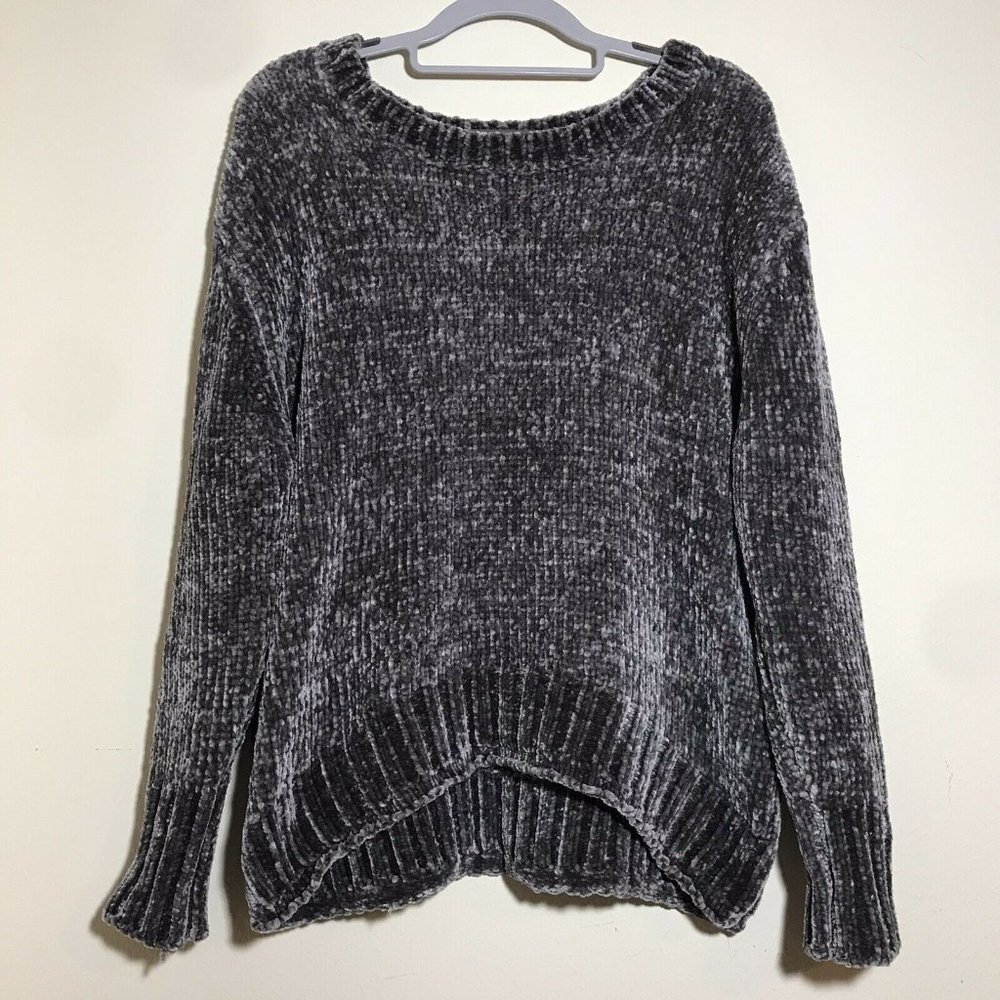 Philosophy Chenille Gray Sweater